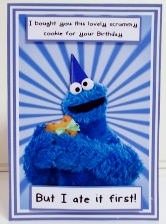 Cookie Monster Birthday by Pam Stubley