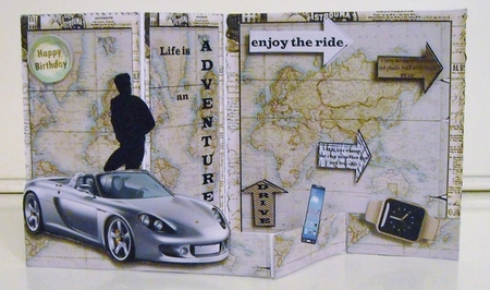 Z Fold Mr Cool including improved Template by Pam Stubley