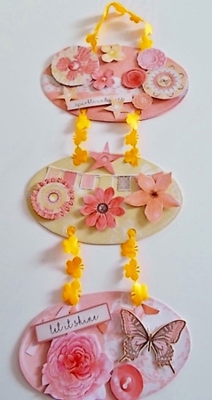 Shine - Hanging Oval Plaques Trio by Pam Stubley