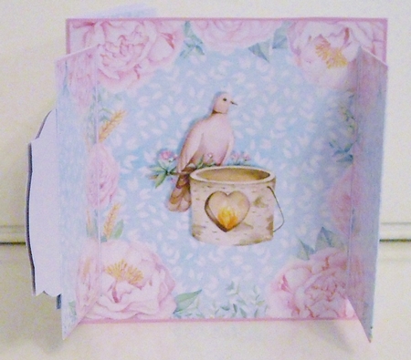 FRONT OPEN DOOR Kit - Birthday Dove by Pam Stubley
