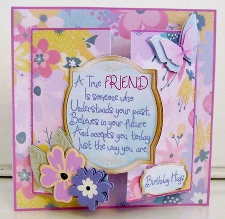 FRONT OPEN DOOR Kit - A True Friend by Pam Stubley