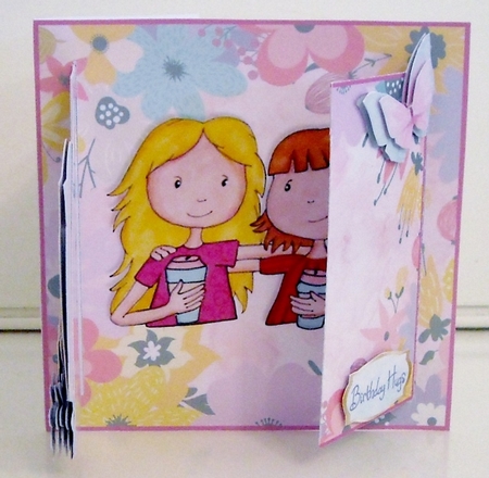 FRONT OPEN DOOR Kit - A True Friend by Pam Stubley