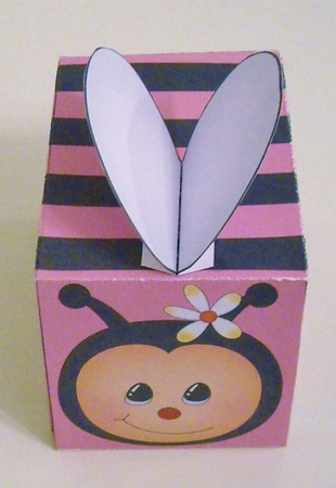 3D Cute Critter Treat Box Gift Set Mini Kit - Bumble Bee by Pam Stubley