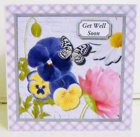 Floral card front 3 by Pam Stubley