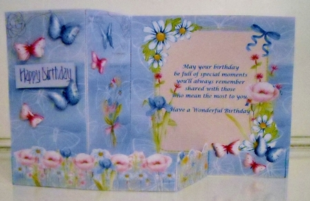 Z Fold Butterly Kisses including Template by Pam Stubley