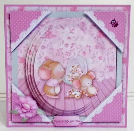Time for Doughnuts - Corner Card Mini Kit by Pam Stubley