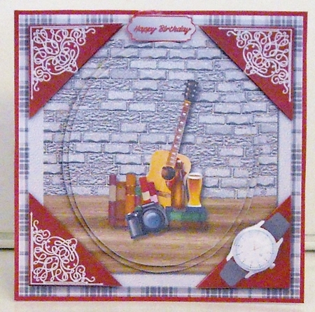 Leisure Time - Corner Card Mini Kit by Pam Stubley