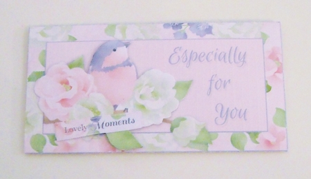 Lovely Moments Cash Envelope  by Pam Stubley