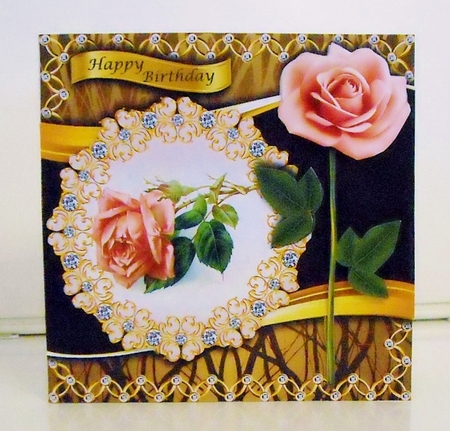 Bejewelled Blooms - Rose by Pam Stubley