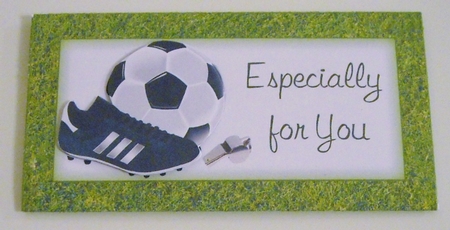 Football Cash Envelope by Pam Stubley