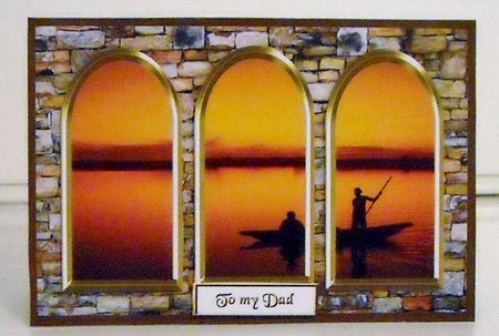 TA Fishing at sunset by Pam Stubley