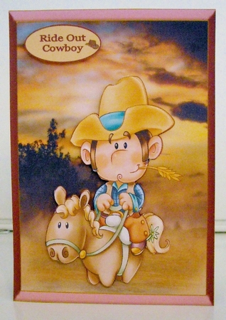 Lil Cowboy - Sunset Ride Out by Pam Stubley