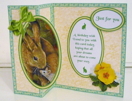 FB Bunny & mouse friends by Pam Stubley