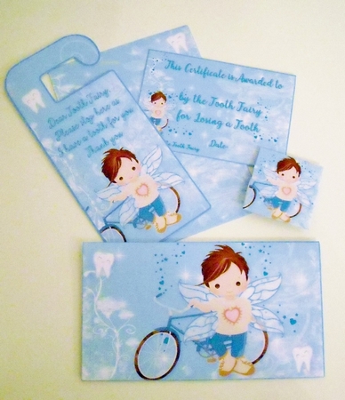 Boy Tooth Fairy Pack Mini Kit  by Pam Stubley