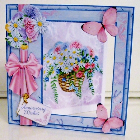 APERTURE FRONT 7x7 CARD KIT - Butterfly Basket by Pam Stubley