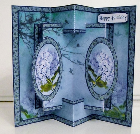 Concertina Hydrangeas by Pam Stubley