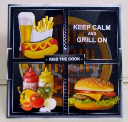 Keep Calm and Grill On by Pam Stubley