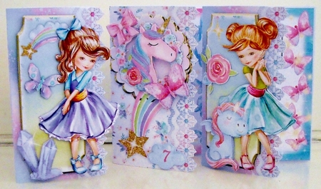 Dancing with Unicorns Quick Cards Kit. by Pam Stubley