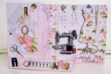 Z Fold Sew Lovely Including Template by Pam Stubley