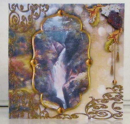 Misty  Morning - A long way down by Pam Stubley