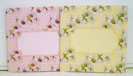 8 Daisy envelopes for 6 inch cards by Pam Stubley