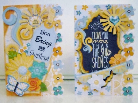 Bring Me Sunshine Quick Cards Kit. by Pam Stubley