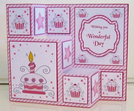 TSF Cupcake (pink) by Pam Stubley