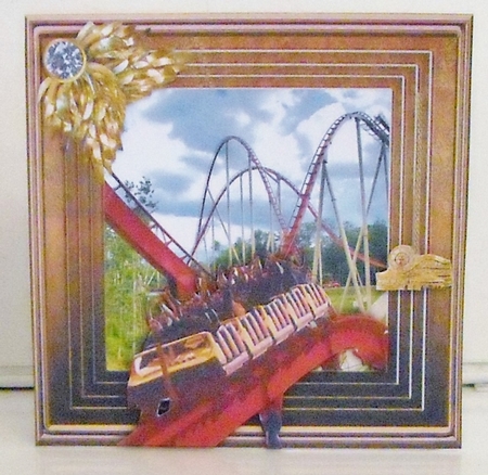 Stepping Out Again - Roller Coaster by Pam Stubley