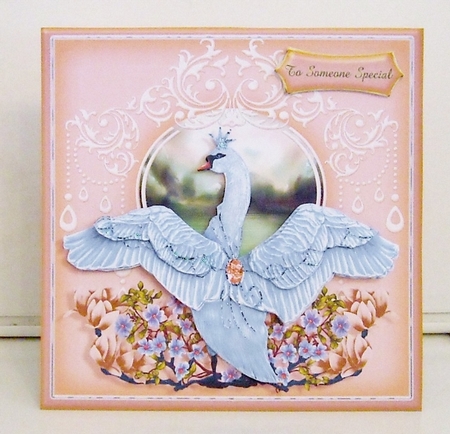 Swan Lake Card Front Kit-5 by Pam Stubley