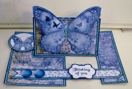 IMP Blue Butterfly by Pam Stubley
