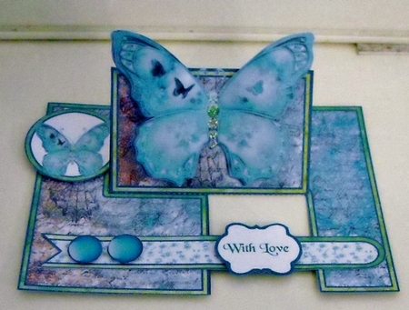 IMP Turquoise Butterfly by Pam Stubley