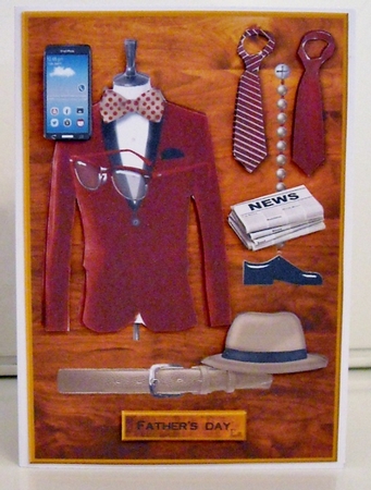 Male Card  Gentleman by Pam Stubley
