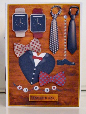 Male Card  Gentleman 2  by Pam Stubley