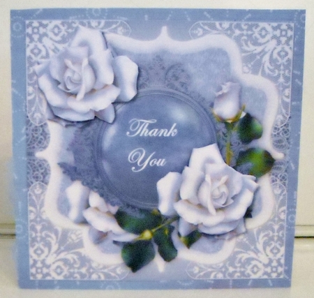  Roses  Thank You by Pam Stubley