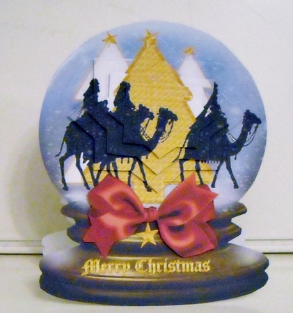 Bumber kit - 4 Snow Globe Kits for Christmas #2 by Pam Stubley