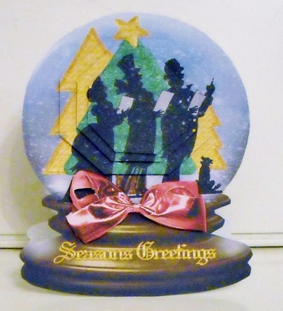 Bumber kit - 4 Snow Globe Kits for Christmas #2 by Pam Stubley