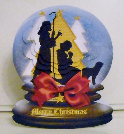 Bumber kit - 4 Snow Globe Kits for Christmas #2 by Pam Stubley