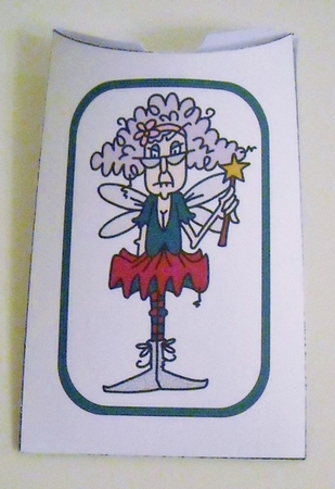 Stella and The F up Fairy Pillow Box ink Saver by Pam Stubley