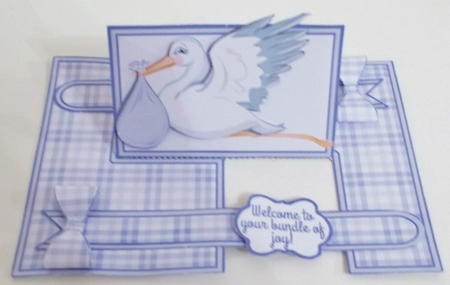 Stork Delivery Boy by Pam Stubley