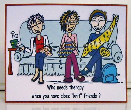 Close Knit Friends Quick Card Sheet by Pam Stubley