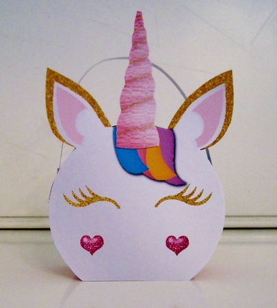 UNICORN BIRTHDAY GIFT FAVOR GOODIE BAG by Pam Stubley