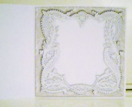  Insert lace Topper by Pam Stubley