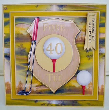 Fore-Tee Golf Mini Kit by Pam Stubley