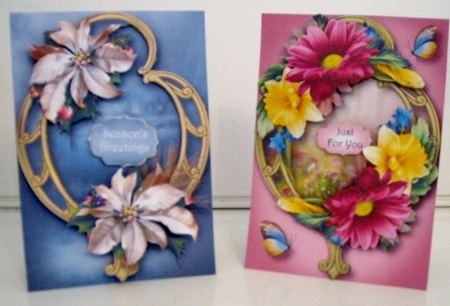 Floral Golden Frame Bumper Kit 2 by Pam Stubley