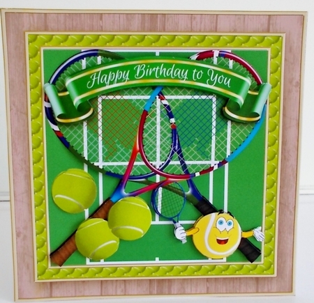 Anyone for Tennis Birthday Mini Kit by Pam Stubley