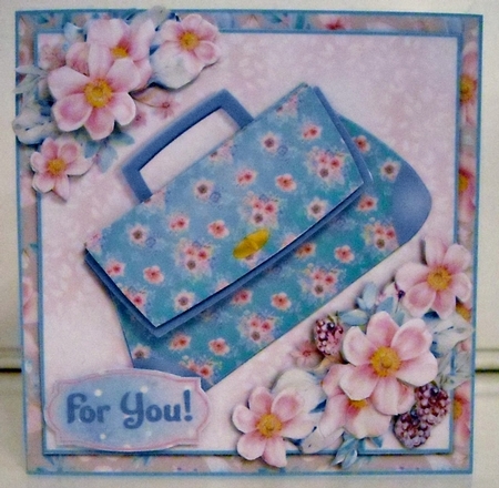 MESSAGE IN A HANDBAG - Anemones by Pam Stubley