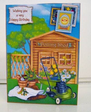 The potting shed kit by Pam Stubley