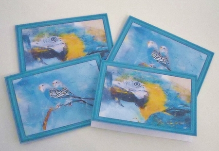 For the Birds Notelets 1 by Pam Stubley