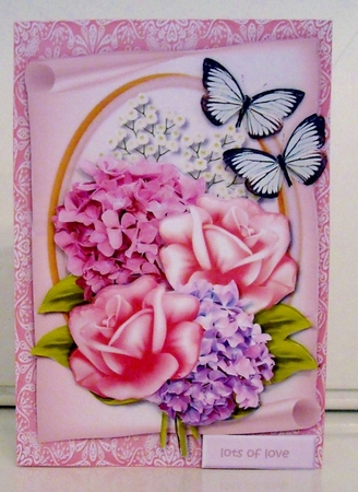 Pretty Bouquet  Mini Kit by Pam Stubley