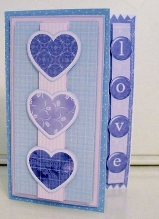 All of my Heart Asymmetric Card Kit by Pam Stubley